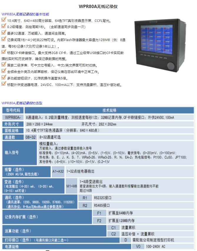無(wú)紙記錄儀